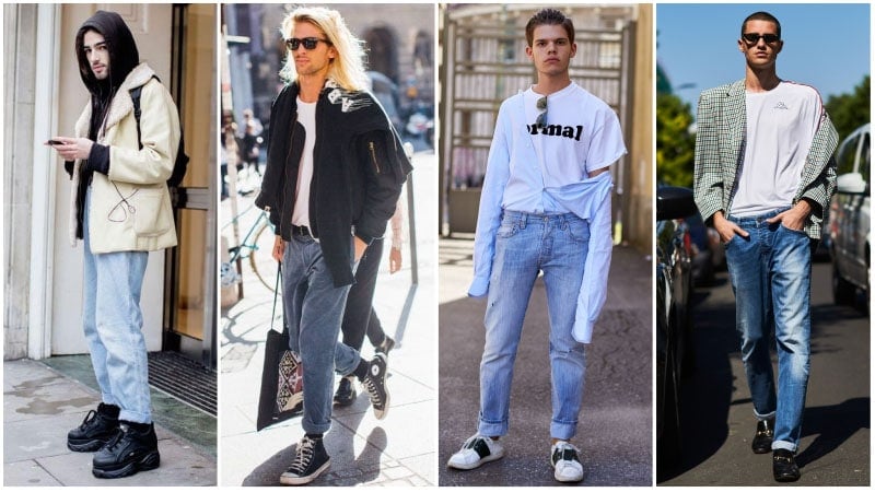 80s skinny jeans mens