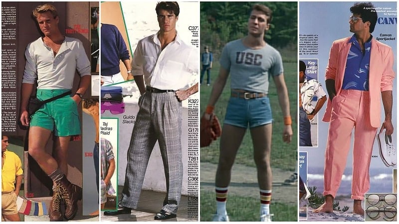 casual 80s outfits