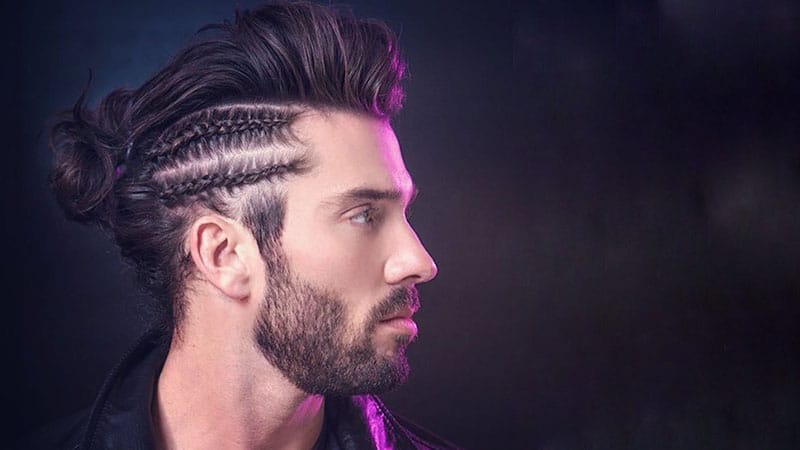 10 Masculine Man Bun Braid Hairstyles To Try The Trend Spotter