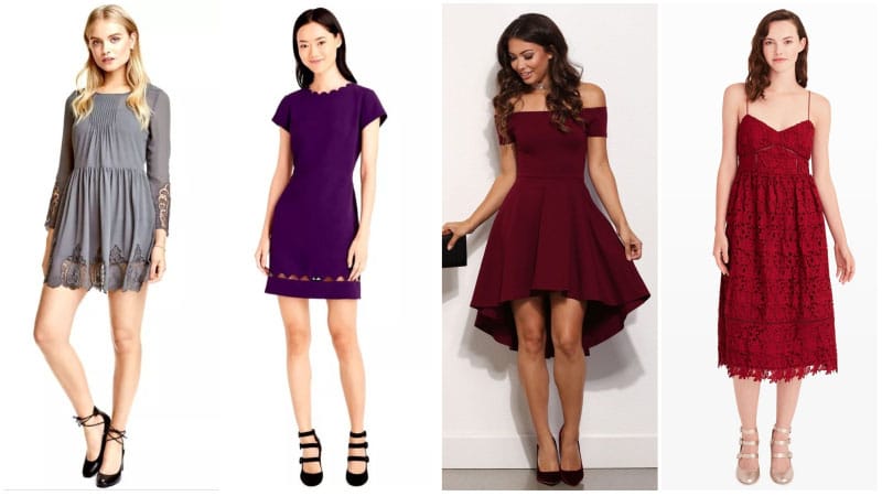 dresses to wear to a december wedding