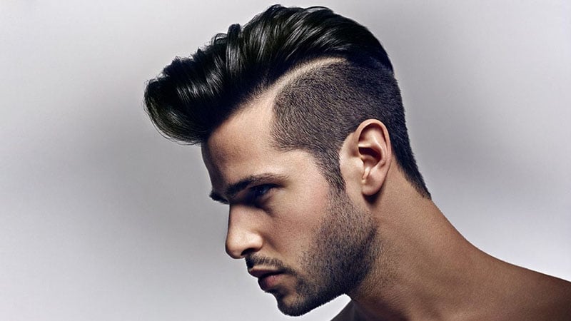 9 Fashionable One Side Haircut Ideas for Men for a Model Look