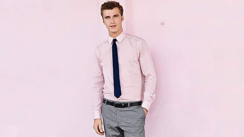 pink formal attire for men