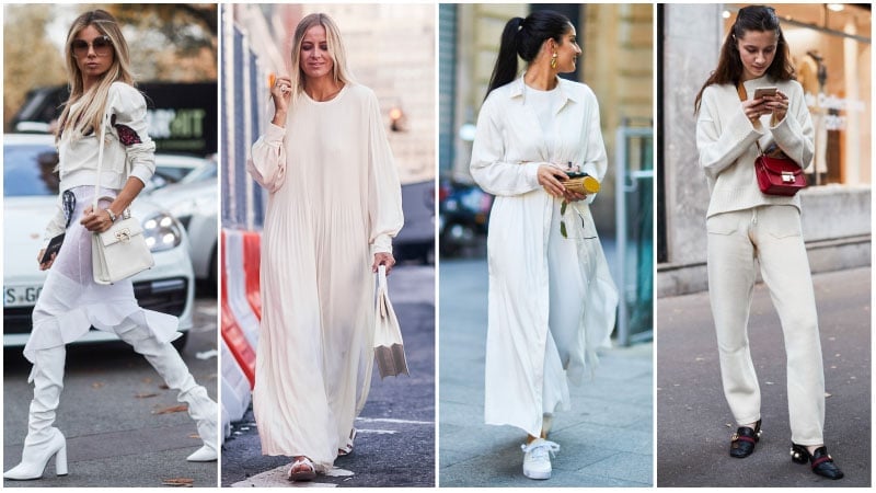 white casual dresses for women