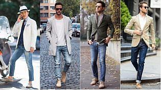 How to Wear Blue Jeans: Outfit Ideas for Men