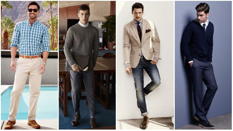 semi casual outfits for guys