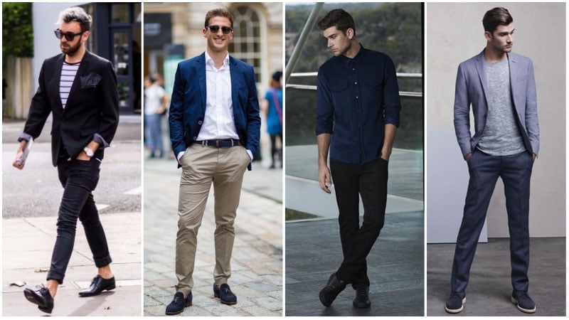 semi casual outfits for guys