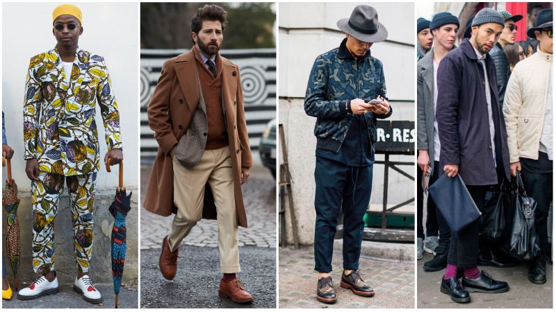 derby shoes and jeans