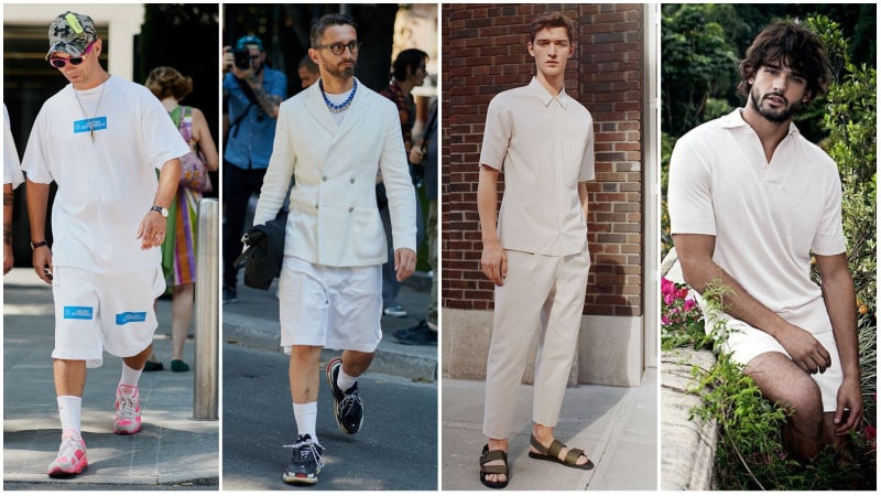 The Coolest All White Outfits for Men - The Trend Spotter