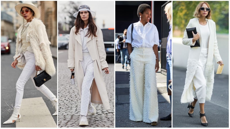 White Pants For Women | White Work Pants & More | H&M US