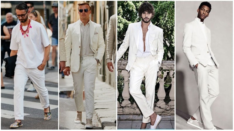 white affair outfits