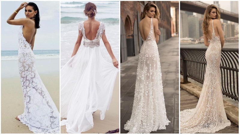 wedding gowns for beach ceremony