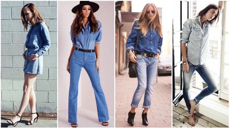 outfits with denim