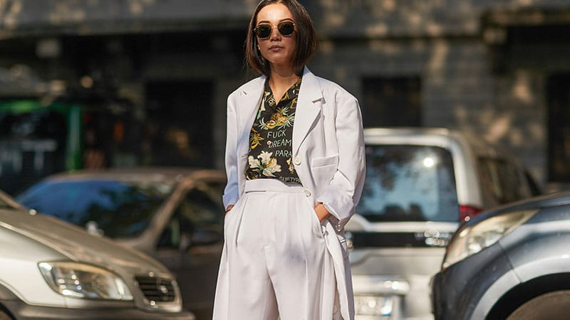 How to wear white trousers  Lookiero Blog