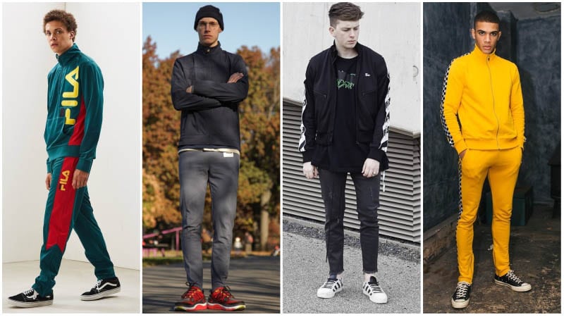 track jacket outfit ideas