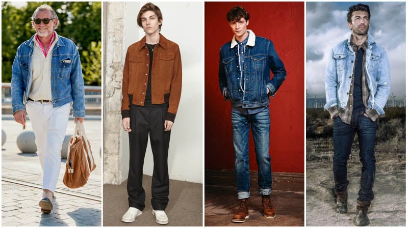 5 Ways To Style A Denim Jacket #Shorts - YouTube
