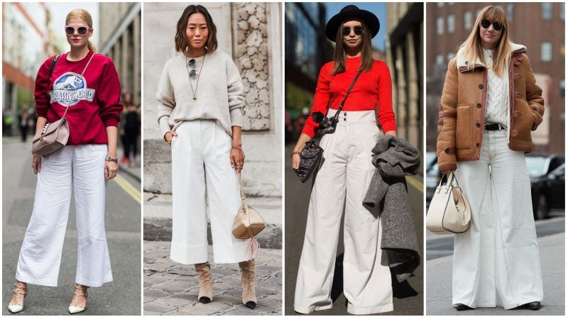 6 Ways to Style White Pants for Work  Loverly Grey