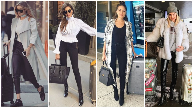 stylish outfits for travelling