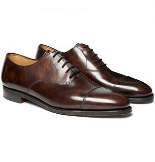 shoes with three piece suit
