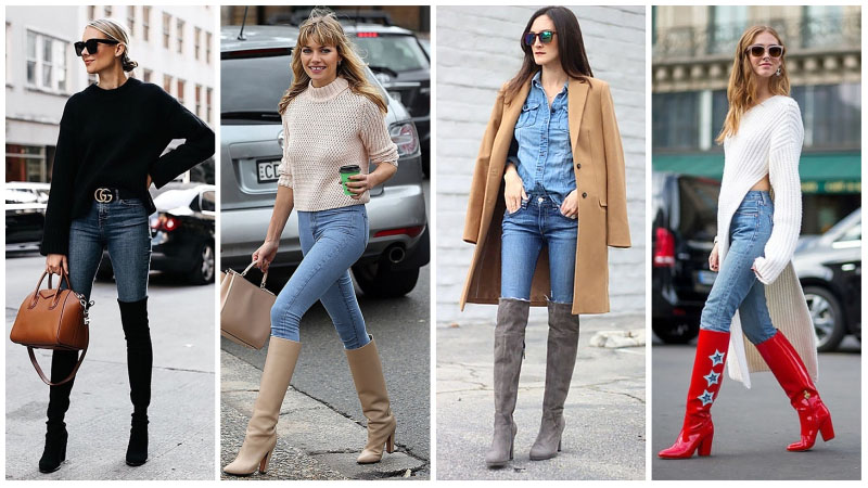 dresses to wear with knee boots