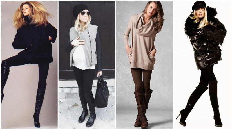 dresses to wear with leggings and boots