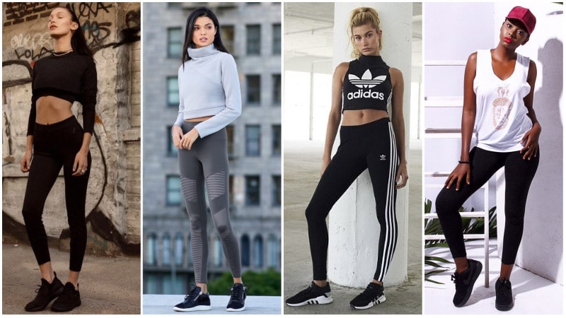 tops to wear with adidas leggings