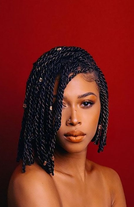 27 Chic Senegalese Twist Hairstyles for Women The Trend 