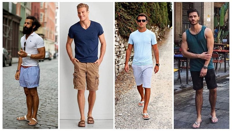 mens casual sneakers with shorts