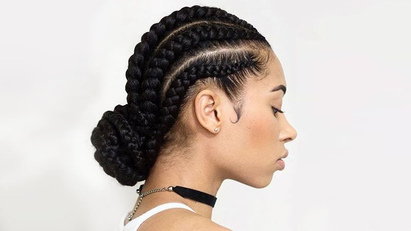 cornrowsgang on Instagram curly cornrowsgang Pls tag this beauty    Braided hairstyles Hair styles Protective hairstyles braids