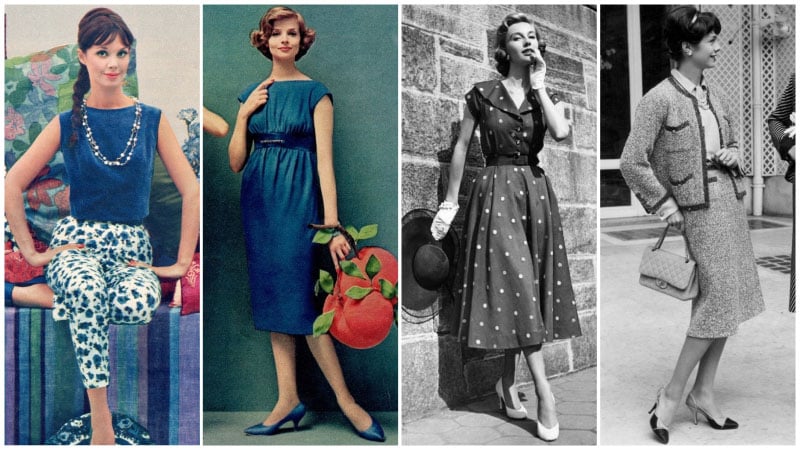 retro fashion style for girl