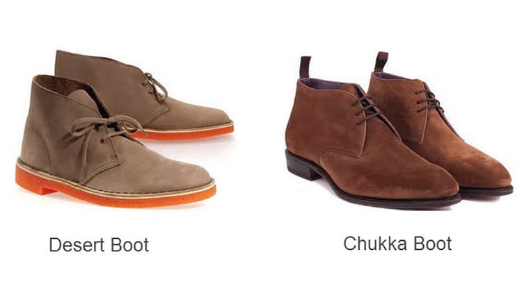 clarks desert boots vs chukka