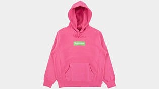 supreme paisley box logo hoodie