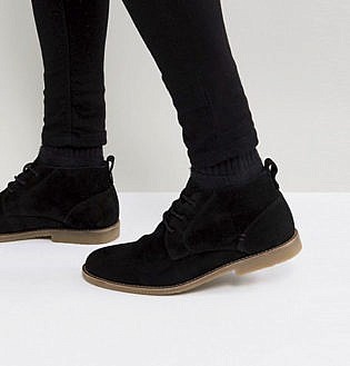 black suede desert boots womens