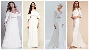 6 Types of Casual Wedding Dresses for Brides