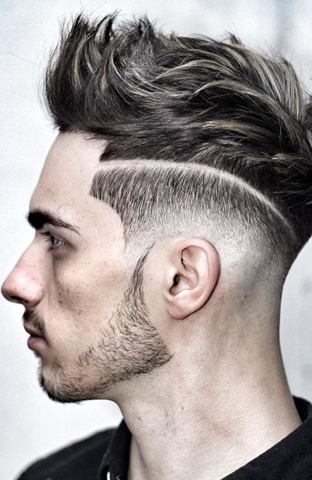 How would it be a haircut with a upward slope I want to see how it would  look v  rBarber