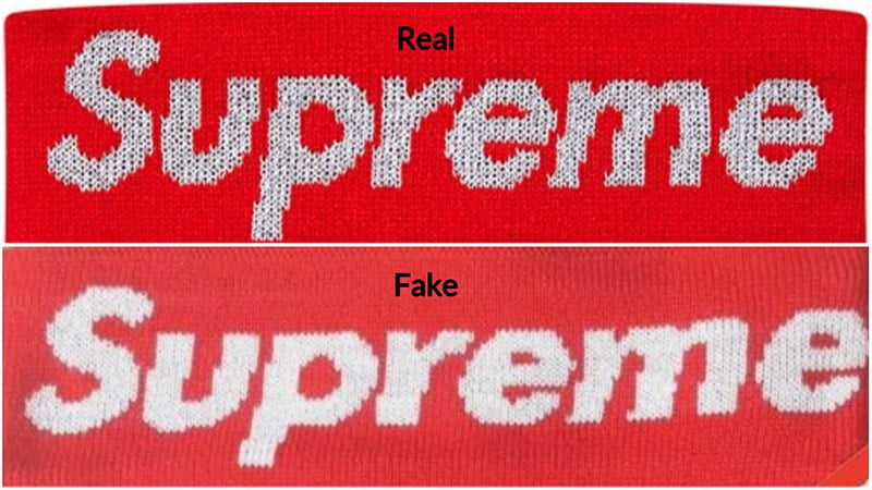 Red Supreme Lv Backpack Real Vs Fake