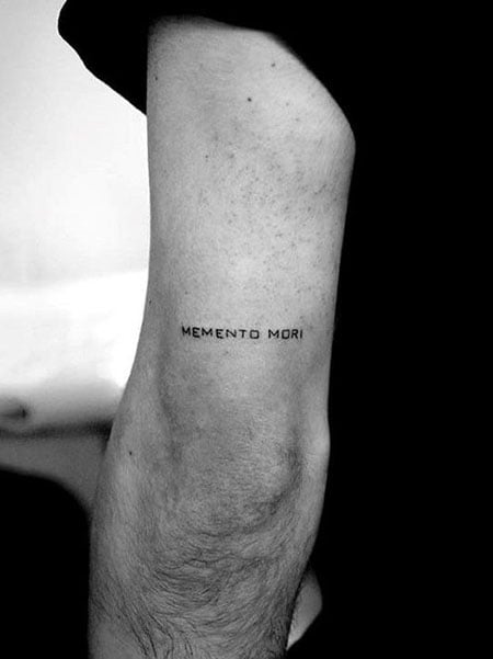 55 Best Arm Tattoo Ideas for Men in 2020 - Simple Writing Arm Tattoos