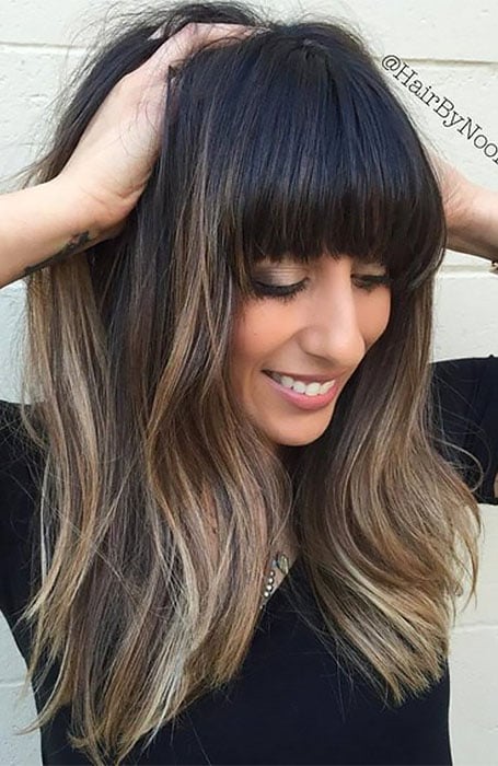 how to do highlights on black hair at home