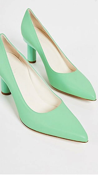 sea green color shoes