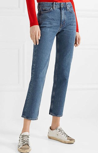 h and m straight leg jeans
