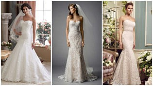 13 Types of Lace Wedding Dresses for Brides