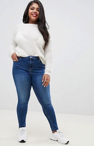 high rise jeans for girls