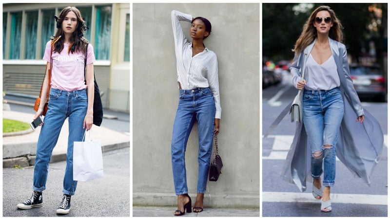high rise jeans trend