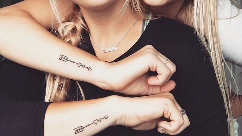 30 Cute Matching Tattoos That Are As Clever As They Are Creative | Matching  tattoos, Cute matching tattoos, Matching best friend tattoos
