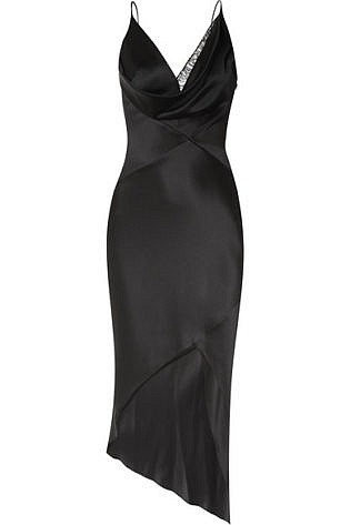 perfect black cocktail dress