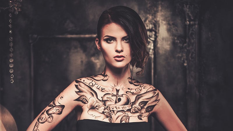 50 Striking Chest Tattoo Designs for Women  POPxo