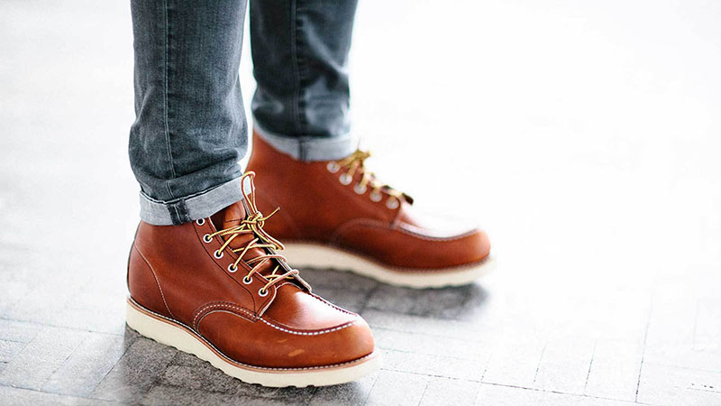 red wing type boots