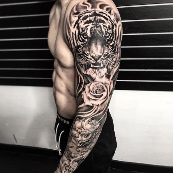 Alex Rousey  AJR tattooing Maple Ridge BC full sleeve left arm  r tattoos