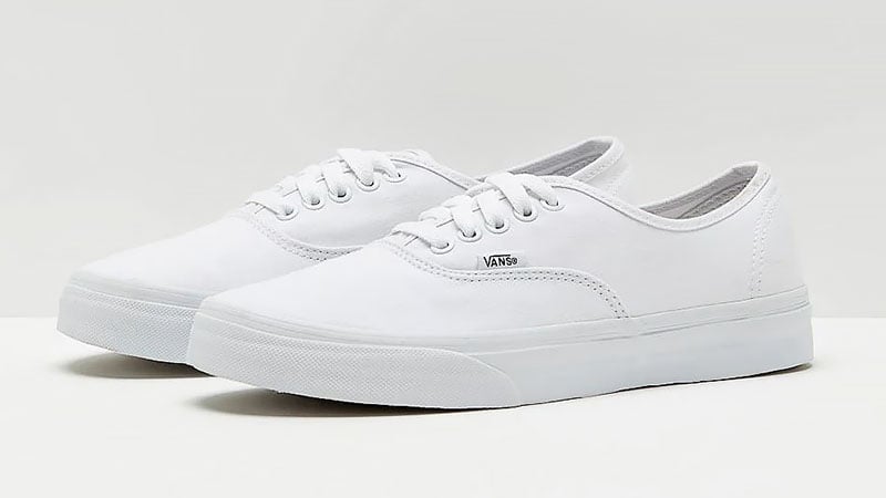 how do you clean white canvas vans