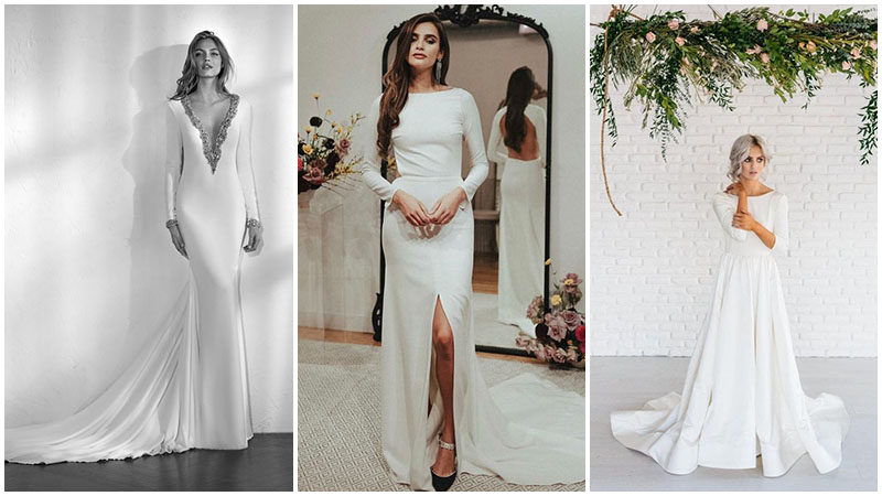 Pros And Cons Of Long Sleeve Wedding Dresses Pretty Happy Love Wedding Blog Essense Designs Wedding Dresses