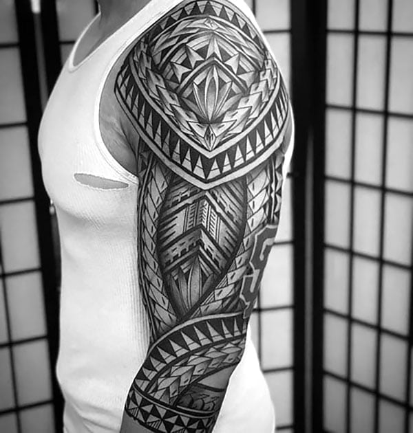 Tribal Sleeve Tattoo Idea